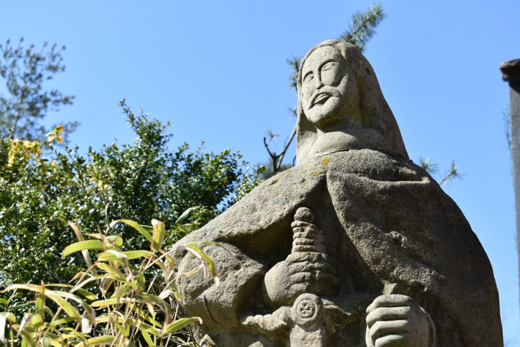statue de Saint Georges à Hombourg-Haut
