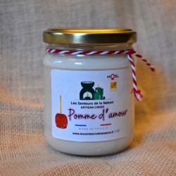 bougie senteur pomme d'amour