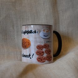 Mug "Caféklatsch" sur fond blanc